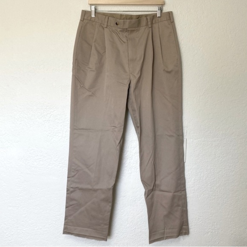 Jos. A. Bank Traveler's Collection Tan Slacks, Size 36x30